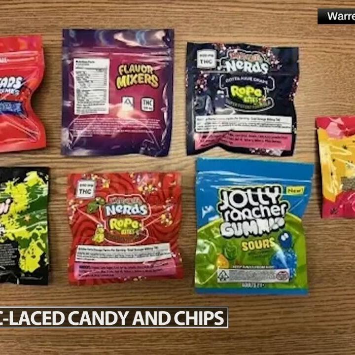 Police in Michigan say bags of candy were laced with drugs